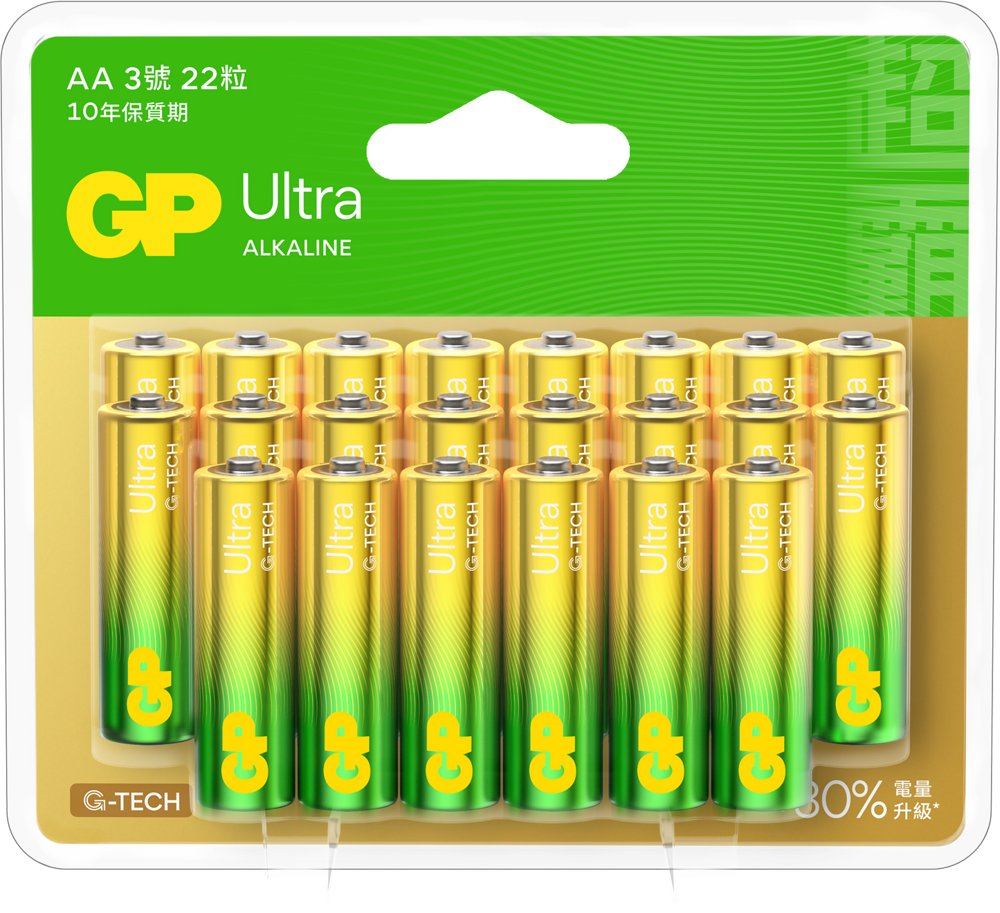 GP 特強鹼性 Ultra 2A 咭裝