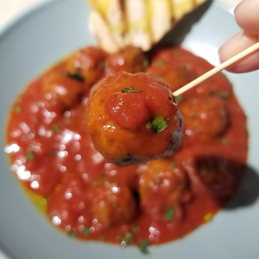 茄汁雞肉丸
