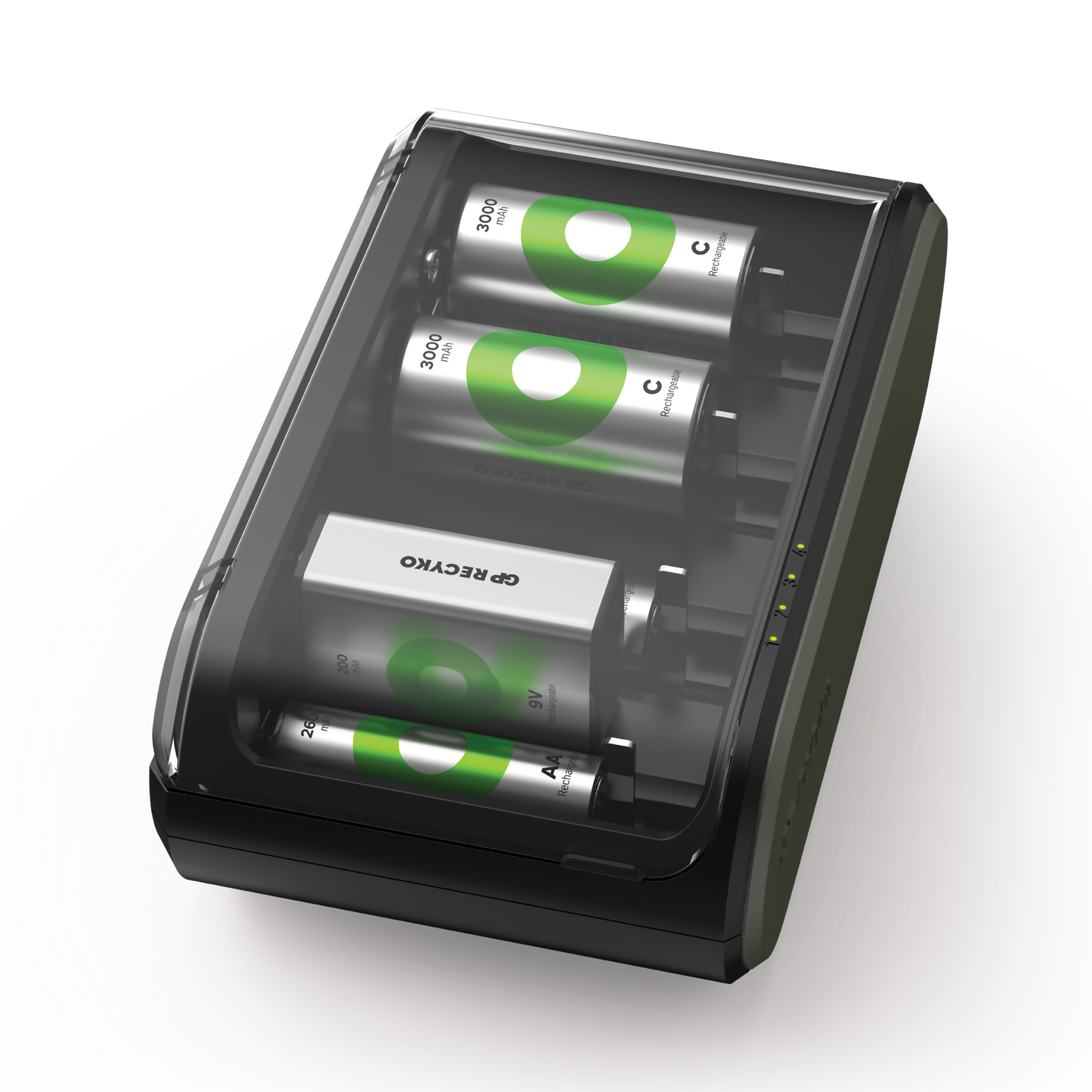 GP 綠再全能充(USB/6 槽)充電器B631