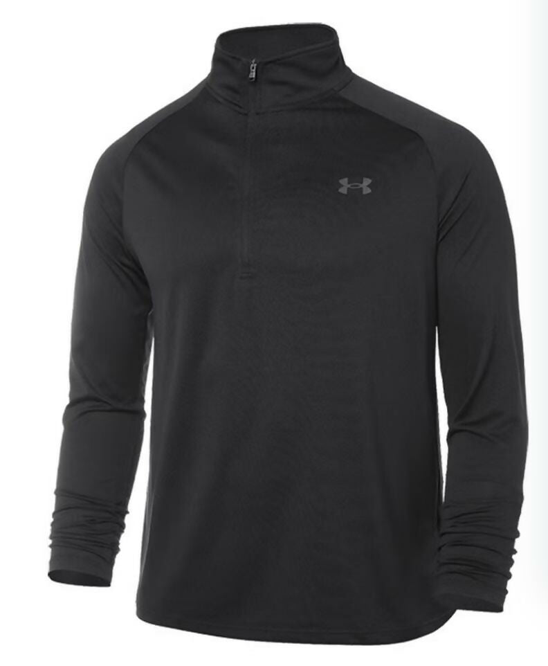 UA Tech 2.0 1/2 Zip-BLK