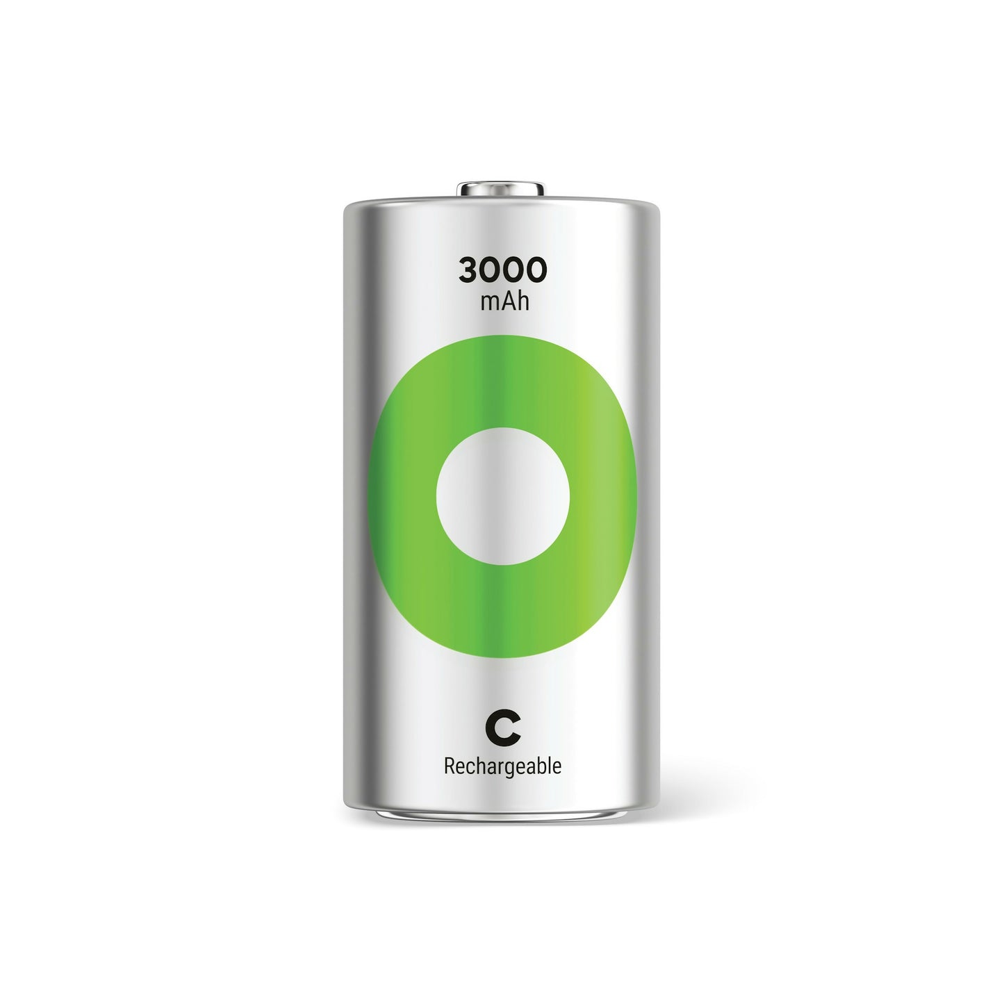GP綠再C型充電池3000mAh (2 粒裝)